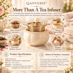 Qanveris™ Aria Pearl Tea Infuser Set