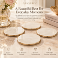 Qanveris™ Bellavie Pearl Coaster Set